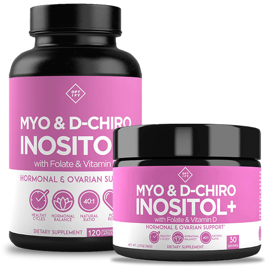 Myo & D-Chiro-Insitol+ Bundle - Best-Selling Capsules & Powder
