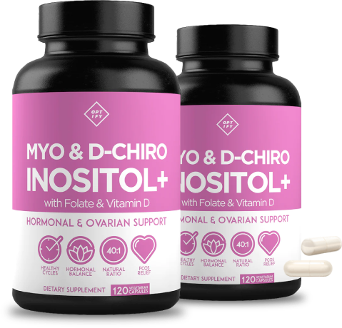 Inositol+ Capsules - Hormone Balance & Healthy Ovarian Support for Women