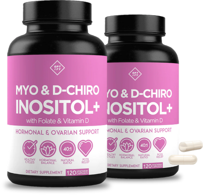 Inositol+ Capsules - Hormone Balance & Healthy Ovarian Support for Women